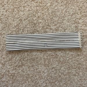 Striped Lululemon headband